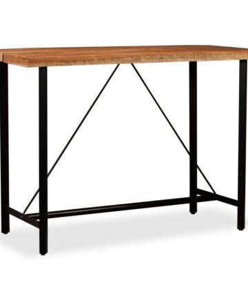 Bartisch Massivholz Akazie 120x60x107 cm