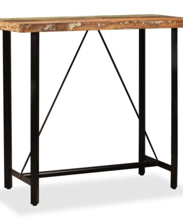 Bartisch Altholz Massiv 150x70x107 cm