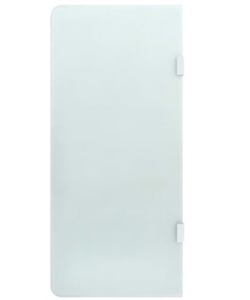 Urinal-Trennwand Wandmontage 90 x 40 cm Hartglas
