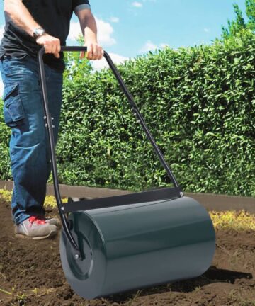 Rasenwalze Schwarz 63 cm 50 L