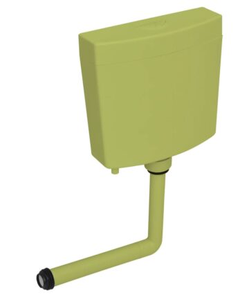 Spülkasten Wasserzulauf Unten 3/6 L Olivgrün