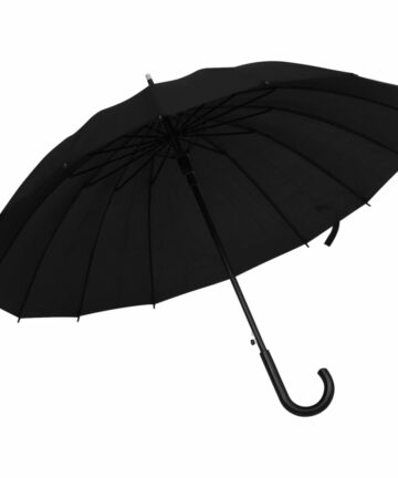 Regenschirm Automatisch Schwarz 120 cm