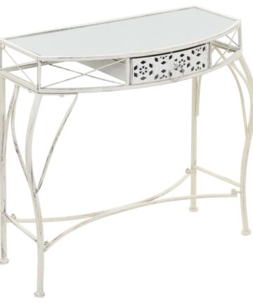 Beistelltisch Französischer Stil Metall 82x39x76 cm Golden