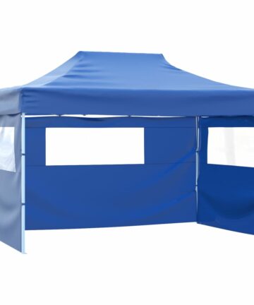 Faltzelt mit 3 Seitenteilen 3x4,5 m Creme