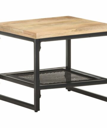 Beistelltisch 40x40x35 cm Recyceltes Massivholz