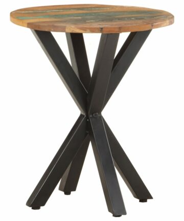 Beistelltisch 48x48x56 cm Altholz Massiv