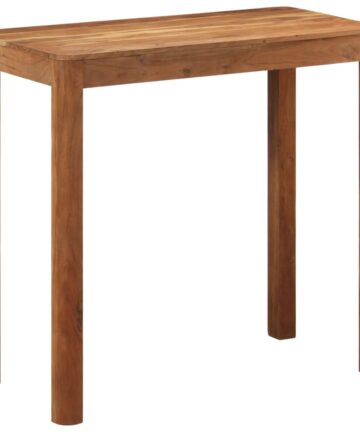 Bartisch Massivholz Akazie Honigfarbenes Finish 110x55x106 cm