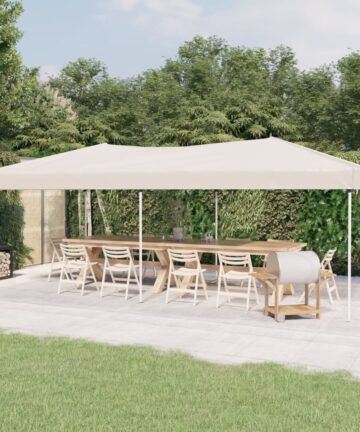 Partyzelt Faltbar Blau 3x6 m