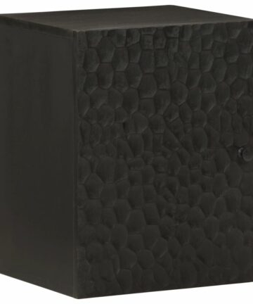 Bad-Wandschrank 38x33x48 cm Massivholz Mango