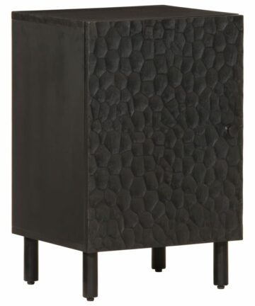 Badschrank 38x33x58 cm Massivholz Akazie