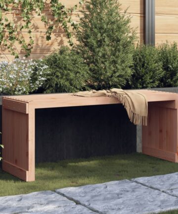 Gartenbank Ausziehbar 212,5x40,5x45cm Imprägniertes Kiefernholz