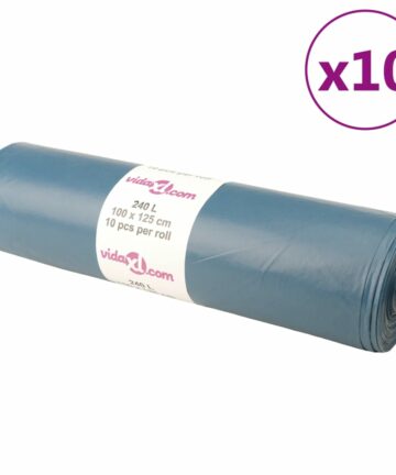Müllsäcke 100 Stk. Blau 120 L
