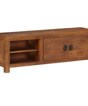 TV-Schrank 120x30x40 cm Massivholz Mango