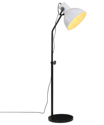 Stehleuchte 25 W Weiß 30x30x90-150 cm E27