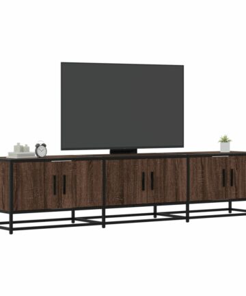 TV-Schrank Braun Eichen-Optik 180x35x41 cm Holzwerkstoff