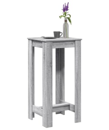 Bartisch Grau Sonoma 51x50x103,5 cm Holzwerkstoff