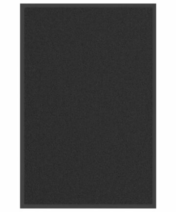 Fußmatte Schwarz 60x90 cm