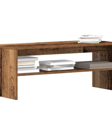 TV-Regal Altholz-Optik 100x40x40 cm Holzwerkstoff