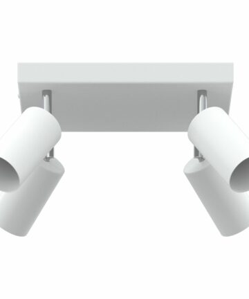 Deckenstrahler 4-Wege Verstellbar Weiß GU10