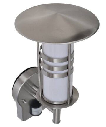 Pagoda-förmige Edelstahl-Wandlampe mit dem Sensor