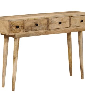 Konsolentisch 110x30x75 cm Massivholz Mango