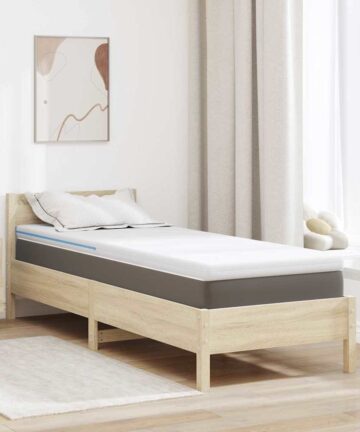 Matratzenpads Weiß 70 x 200 cm 100% Polyester Jacquardstoff