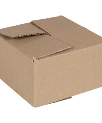 Faltbox 50 Stück 15x15x8 cm Pappe