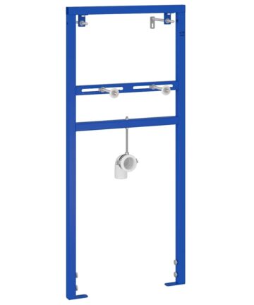Verborgener Montage Rahmen für Waschbecken 50x112-136 cm Stahl