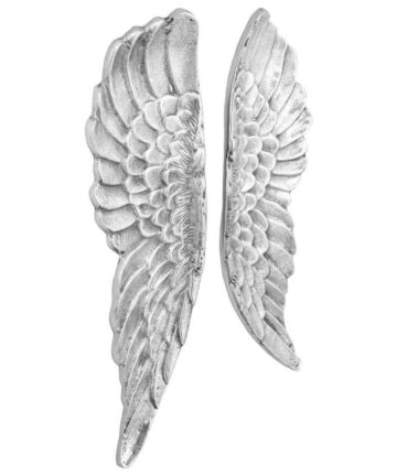 Flügel Silber 91x31x5 cm Aluminium
