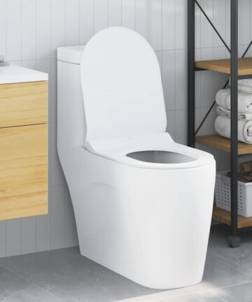 Toilettensitz Weiß 48,5 x 36 x 5 cm Polypropylen