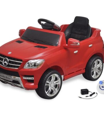 Elektrisches Aufsitzauto Mercedes Benz ML350 Rot 6 V