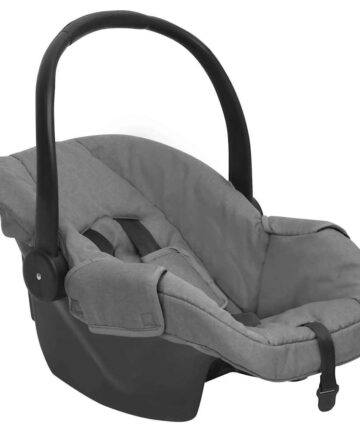 Babyschale Hellgrau 42x65x57 cm