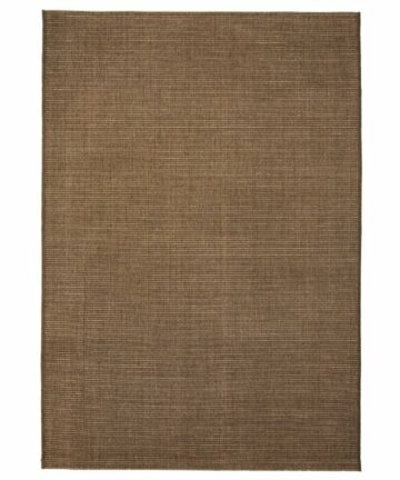 Webteppich Sisal-Optik Indoor/Outdoor 180 x 280 cm Braun