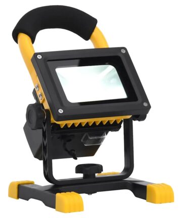 LED-Strahler Wiederaufladbar mit Handgriff 30W Kaltweiß