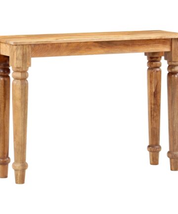 Konsolentisch 110x35x77 cm Massivholz Mango