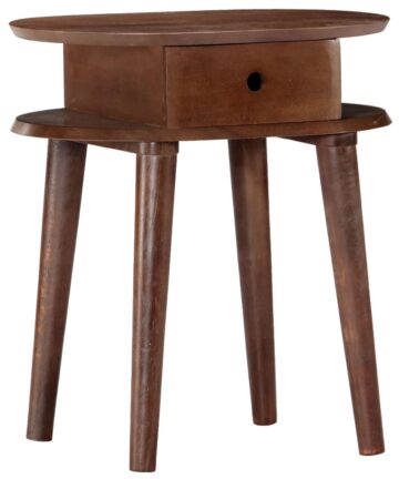 Nachttisch 50x35x55 cm Massivholz Akazie