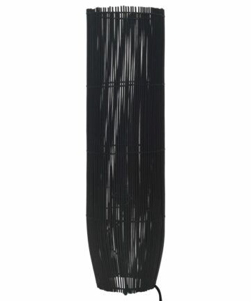Stehleuchte Weide Schwarz 52 cm E27