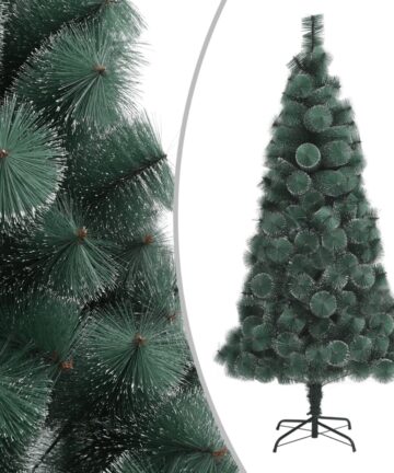 Künstlicher Weihnachtsbaum mit Ständer Grün 180 cm PET