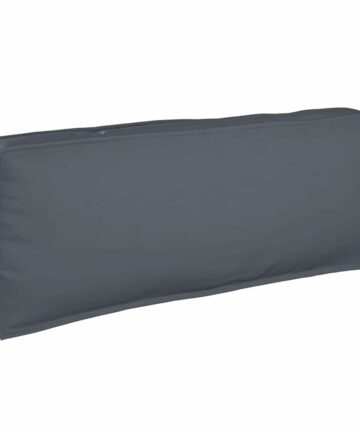 Palettenkissen für Rückenlehne Anthrazit 120 x 40 x 12 cm