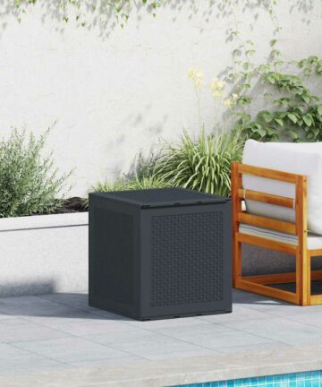 Gartenlagerbox Anthrazit 55 x 53 x 57 cm Polypropylen