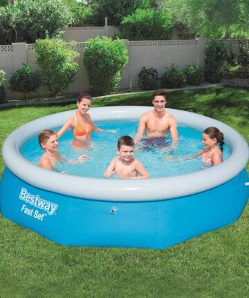 Bestway Fast Set Aufblasbarer Swimmingpool Rund 305x76 cm 57266