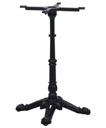 Bistrotisch-Gestell Schwarz 52x52x72 cm Gusseisen