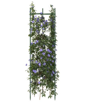 Tomatenkäfige 4 Stk. 116 cm Stahl und PP
