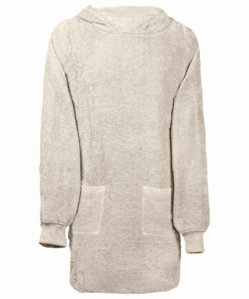 Bademantel KINN Creme l Baumwolle