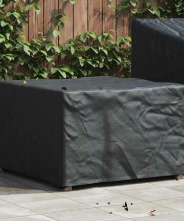 Schutzhülle für Gartenmöbel Schwarz 60 x 60 x 45 cm 210D-Gewebe