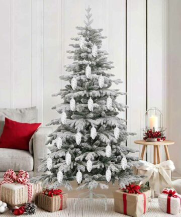 Weihnachtsbaumdekoration 40 pcs Silber