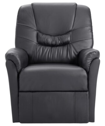 Massagesessel Grau Kunstleder