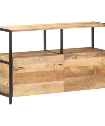 Sideboard 110x35x65 cm Massivholz Mango