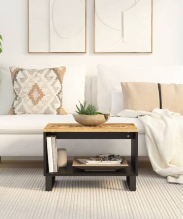 Couchtisch 60x50x40 cm Massivholz Mango