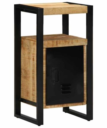 Badezimmerschrank Braun 40 x 35 x 75 cm Massivholz Mango